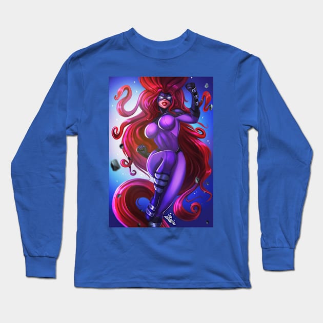 Medusa INHUMANS MARVEL Long Sleeve T-Shirt by Dhaxina